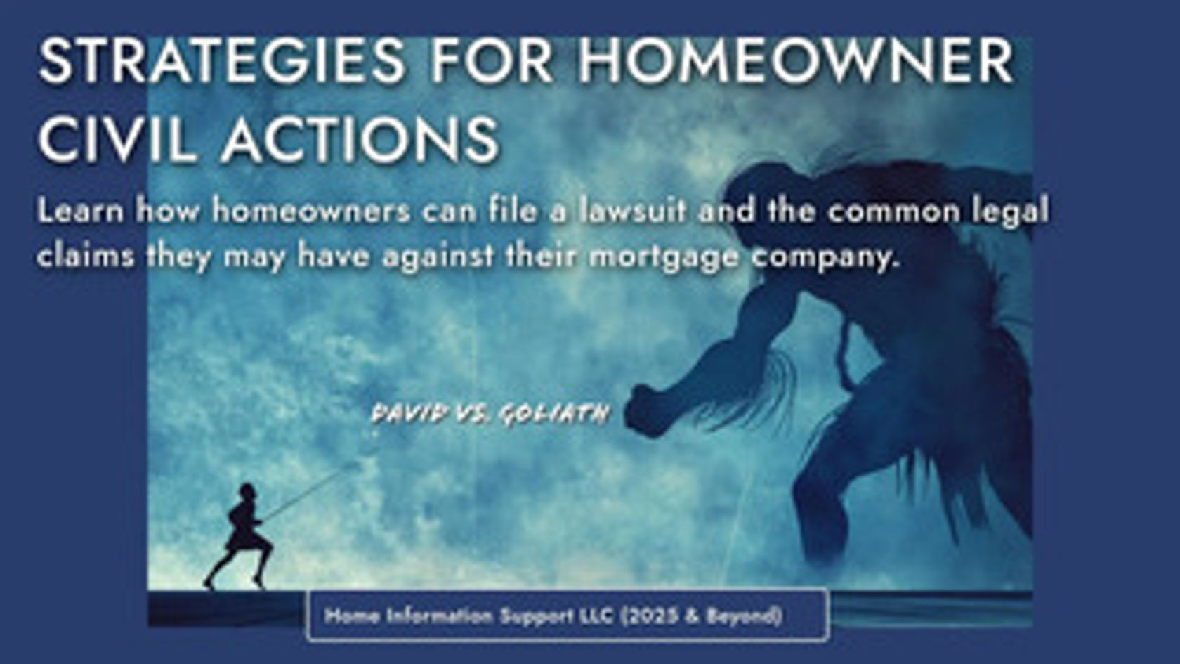 "Homeowner Civil Actions - "Sue Em!"